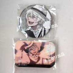 文豪ストレイドッグス 缶バッジ 散策 スクエア缶バッジ ニコライ