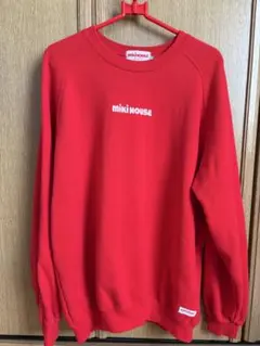 miki HOUSE レッド スウェット L 90s 当時モノ