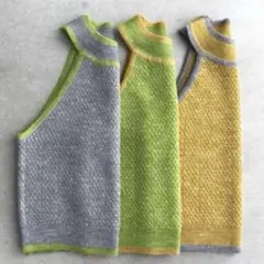 【最終お値下げ】JUEMI♡バイカラーニットアメスリのサムネイル