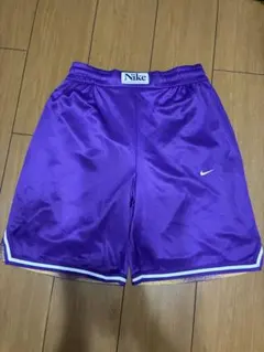 大きいサイズ☆日本製☆PUMA ハーフパンツ 紫・パープル/白 メンズO 