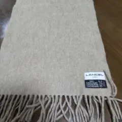 専用です。お値下げLANCEL カシミヤ100% ベージュマフラー