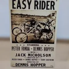 EASY RIDER ブリキ看板