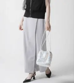 新品　スコットクラブ購入☆ :ETHR OFWRAP SKIRT ラップスカート