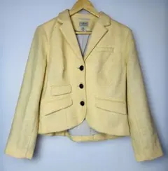 【L.L.Bean】美品黄色 テーラードジャケット