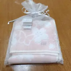 HANAEMORI 桜柄 ハンドタオル ピンク ギフト用のサムネイル