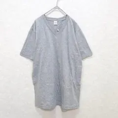 【美品】Men's ヘルスニット　アメリカ　VネックTシャツ　Lのサムネイル
