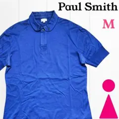 ★値下交渉歓迎★Paul Smith メンズ ポロシャツ 半袖 M ブルーのサムネイル