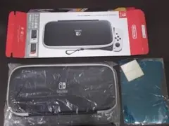 Nintendo Switch ケース ブラック + 保護フィルム1枚