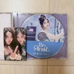ガウル 通常盤 cd トレカ 封入 セット BeAlright ウォニョン