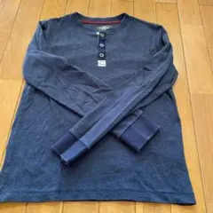 H &M 長袖カットソー ネイビー 150