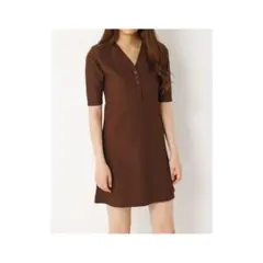 未使用　SLY RIPPLEV/Nミニワンピース ブラウン　1