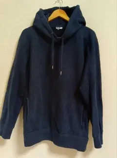 ユニクロ　ネイビー パーカー Lサイズ