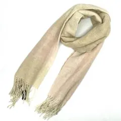Y512-323　LANVIN COLLECTION ストール カシミヤ100％