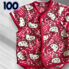 HELLO KITTY キティちゃん フリーススリーパー 100 サンリオ