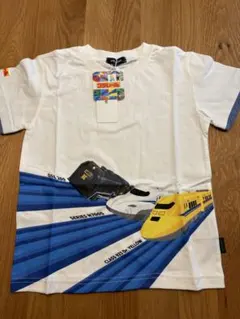 新品 klädskåp プラレール コラボ Tシャツ 鉄道　110センチのサムネイル