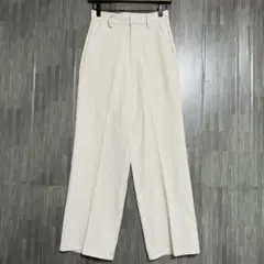 グレイル　センタープレス ワイドスラックス　S