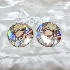 ヒロアカ ベースヤード オーロラビッグ缶バッジ 爆豪勝己