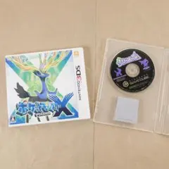 ポケットモンスター X ニンテンドー3Dソフト　＆　コロシアム　キューブ　２本