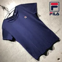 FILA women's tennis 背面シャーリングゲームシャツ