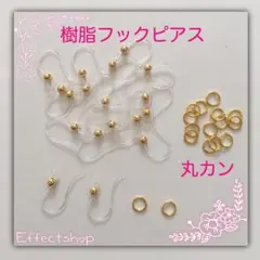 樹脂フックピアスセットＧ