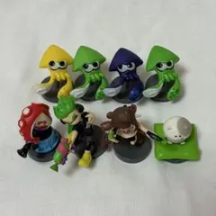 チョコエッグ スプラトゥーン 8点セット シークレット イカ ガール ボーイ