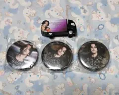 直己　缶バッジ　ミニチュアトラック