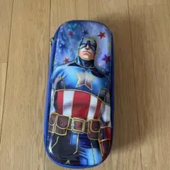 マーベル　キャプテンアメリカ　ペンケース　小物入れのサムネイル