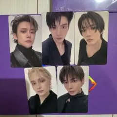 TXT 7TH YEARユニバ3形態特典トレカ5枚セット