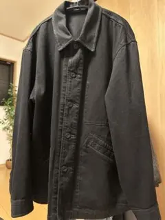 UNIQLO U オーバーサイズカラーデニムジャケット　サイズL 黒