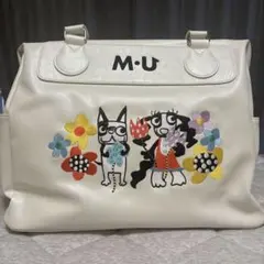 MU SPORTS ボストンバッグ 花柄 キャラクター - メルカリ