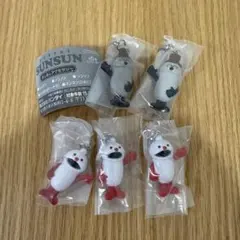 【2種類5個セット】パペットスンスンめじるしアクセサリー