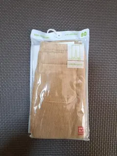 ユニクロ　コーデュロイ　レギンス　80
