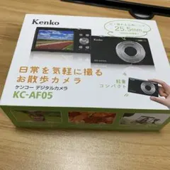 【美品】箱付　Kenko デジタルカメラ　KC-AF05 初心者おすすめ　簡単のサムネイル