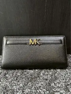 【極美品】MICHAEL KORS マイケル・コース 長財布 ペブルドレザー
