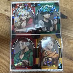 最強ジャンプ1月号付録　ヒロアカステッカー他