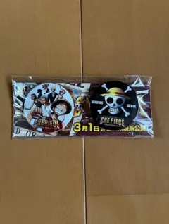 ONE PIECE 麦わらストア チョッパーバースデー缶バッジ＆缶バッジ