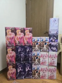 着せ恋&オーバーロード&まどマギ等美少女アニメプライズフィギュア19体