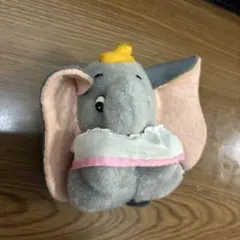 東京ディズニーリゾート ダンボ ぬいぐるみマスコット　クリップ付き