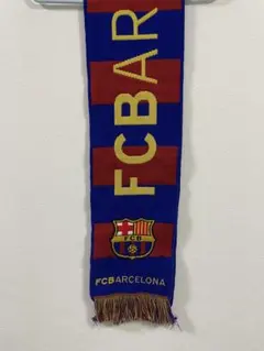 バルセロナ　フリンジ付き　マフラー