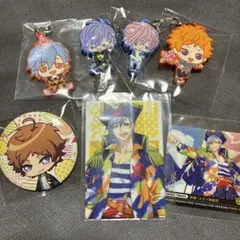 【新品】A3! 夏組 ラバーストラップ 缶バッジ まとめ売り