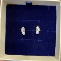 未使用 ツツミ K18YG アクアマリン ピアス ハート 4mm - メルカリ