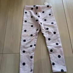 ZARA ピンク ドット柄 レギンス 3歳用　98cm