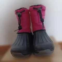 18cm 軽量 内ボア スノーブーツ ウィンター ピンク