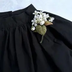 14149 布花 すみれ コサージュ ハンドメイド 卒業式 入学式
