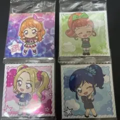 アイカツ シールウエハース2 大空あかり レア 栗栖ここね 大地のの 霧矢あおい