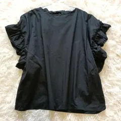 rosymonster ロージーモンスター フリルスリーブ ブラウス　ストレッチのサムネイル