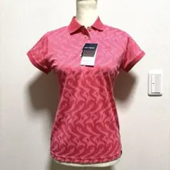 【ヨネックス】ウィメンズフラミンゴ柄ポロシャツサイズM