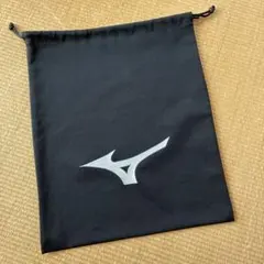 【美品】Mizuno 巾着袋 ブラック