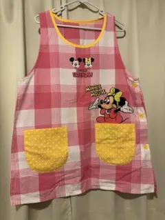 ミニーマウス　ミニーちゃん　エプロン　中古