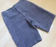 パパス Papas 綿麻(麻55%) ハーフパンツ ショートパンツ ブラウン Mのサムネイル